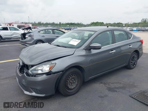 2017 Nissan Sentra S with VIN 3N1AB7AP9HY406396, listed as a IAAI auction lot 42439112 with 147,028 mi miles and . Bid and sale history available at DreamBid. Image 2.