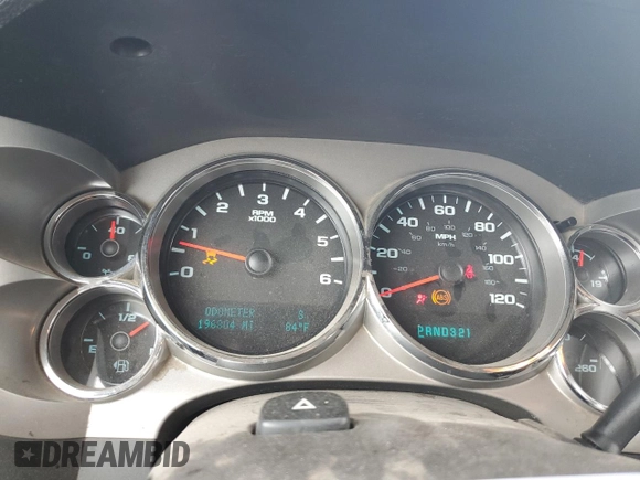 2013 Chevrolet Silverado 1500 LT with VIN 3GCPCSEA8DG237890, listed as a Copart auction lot 64668184 with 196,804 mi miles and Salvage Title. Bid and sale history available at DreamBid. Image 9.