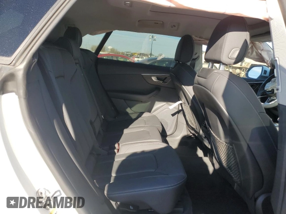 2023 Audi Q8 Premium with VIN WA1AVBF1XPD024739, listed as a Copart auction lot 88641505 with 21,585 mi miles and Salvage title. Bid and sale history available at DreamBid. Image 10.