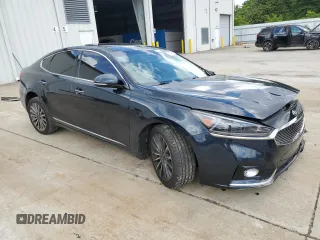 2017 Kia Cadenza Premium z VIN KNALC4J11H5041574, wystawiony jako Copart lot #56532135 z przebiegiem 74 641 mil mil oraz Szkoda całkowita • Salvage title. Historia ofert i sprzedaży dostępna na DreamBid. Obrazek 4.
