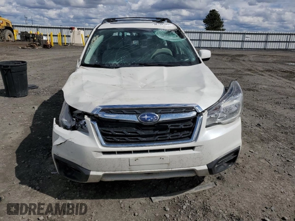 2017 Subaru Forester Premium with VIN JF2SJAEC1HH444310, listed as a Copart auction lot 52198125 with 107,041 mi miles and Salvage Title. Bid and sale history available at DreamBid. Image 5.