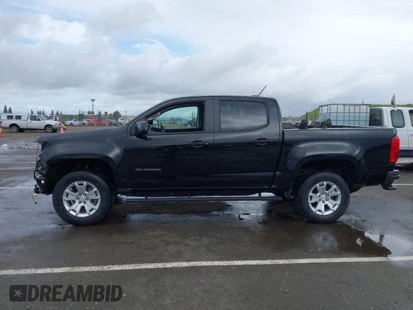 2021 Chevrolet Colorado 2WD LT with VIN 1GCGSCEN7M1239057, listed as a IAAI auction lot 41920091 with 44,066 mi miles and . Bid and sale history available at DreamBid. Image 15.