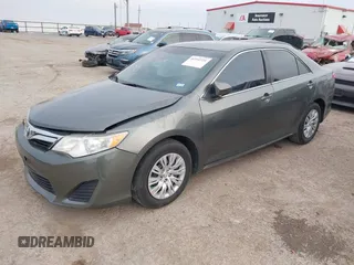 2013 Toyota Camry L with VIN 4T4BF1FK0DR290861, listed as a IAAI auction lot 41592721 with 100,499 mi miles. Bid and sale history available at carsss.com. Image 2.