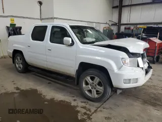 2012 Honda Ridgeline RTL with VIN 5FPYK1F59CB501178, listed as a Copart auction lot 60634535 with 165,766 mi miles and Salvage title. Bid and sale history available at DreamBid. Image 4.