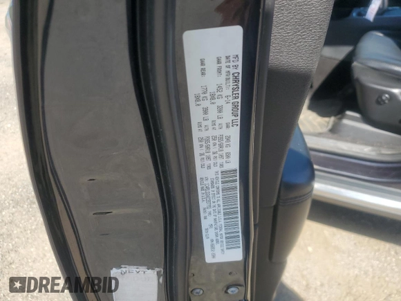 2014 Dodge Durango Limited с VIN 1C4RDJDGXEC557755, выставлен на аукционе Copart как лот 55072735 с пробегом 165 513 миль миль и Списание • Salvage title. История ставок и продаж доступна на DreamBid. Изображение 14.