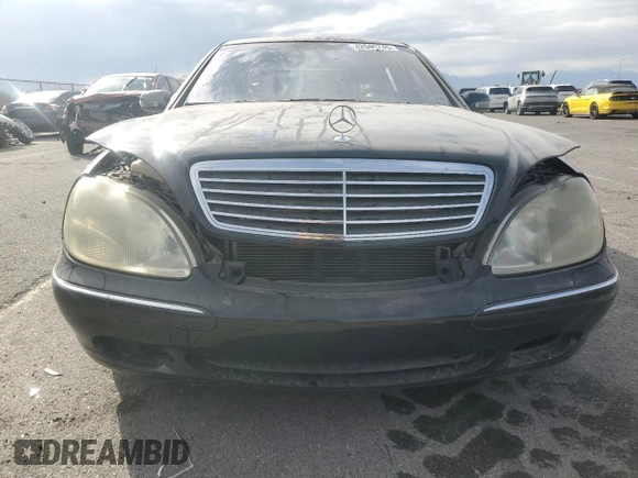 2001 Mercedes-Benz S 320/430/500 with VIN WDBNG70J31A197565, listed as a Copart auction lot 42540745 with 139,202 mi miles and Salvage Title. Bid and sale history available at carsss.com. Image 5.