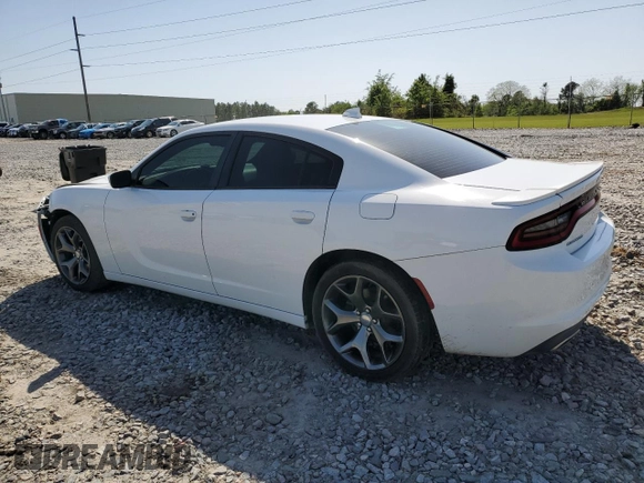 2015 Dodge Charger SXT with VIN 2C3CDXHG7FH827546, listed as a Copart auction lot 52421945 with 212,987 mi miles and Salvage Title. Bid and sale history available at DreamBid. Image 2.