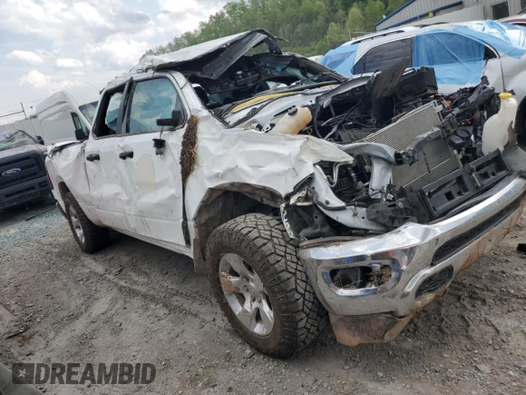 2023 Ram 1500 Tradesman with VIN 1C6RRFCG9PN512532, listed as a Copart auction lot 54695435 with Not provided miles and Salvage title. Bid and sale history available at DreamBid. Image 4.
