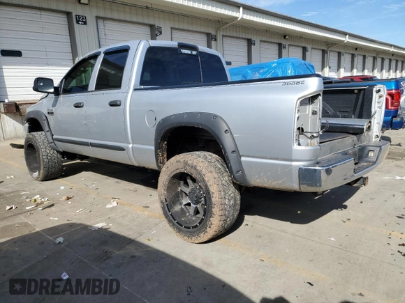 2007 Dodge Ram 2500 SLT with VIN 1D7KS28C87J535598, listed as a Copart auction lot 44952255 with 323,497 mi miles and Salvage Title. Bid and sale history available at carsss.com. Image 2.