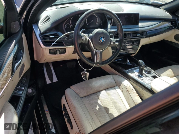 2018 BMW X5 xDrive35i with VIN 5UXKR0C57JL073516, listed as a Copart auction lot 52698145 with 85,129 mi miles and Clean Title. Bid and sale history available at carsss.com. Image 8.
