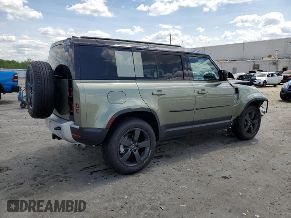 2025 Land Rover Defender S z VIN SALEJ7EX3S2380226, wystawiony jako Copart lot #53736705 z przebiegiem 1 800 mil mil oraz Szkoda całkowita • Salvage title. Historia ofert i sprzedaży dostępna na DreamBid. Obrazek 3.