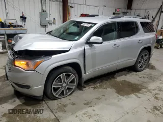 2017 GMC Acadia Denali with VIN 1GKKNXLS9HZ166688, listed as a Copart auction lot 86633884 with 154,362 mi miles and Salvage title. Bid and sale history available at DreamBid. Image 1.