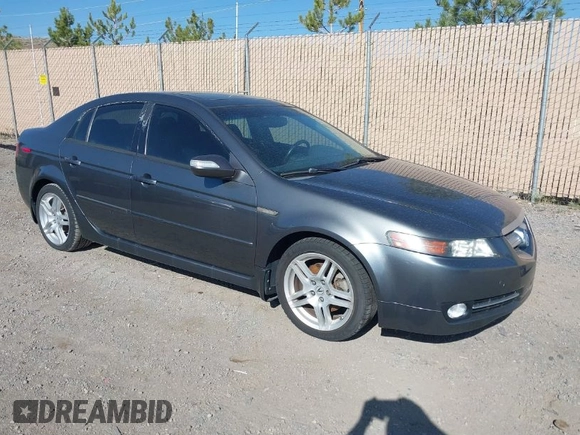 2008 Acura TL with VIN 19UUA66218A028374, listed as a IAAI auction lot 42071608 with 168,240 mi miles. Bid and sale history available at carsss.com. Image 1.