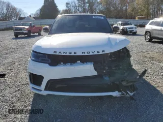 2021 Land Rover Range Rover Sport HST with VIN SALWS2RU2MA783336, listed as a Copart auction lot 82207714 with 0 mi miles and Salvage Title. Bid and sale history available at carsss.com. Image 5.
