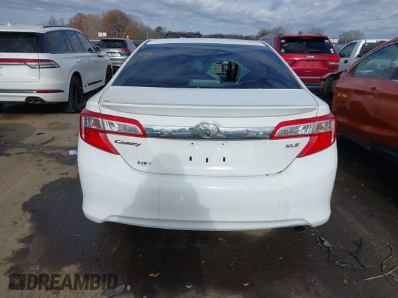 2012 Toyota Camry L with VIN 4T1BF1FK7CU527435, listed as a IAAI auction lot 41143690 with 206,665 mi miles. Bid and sale history available at carsss.com. Image 16.