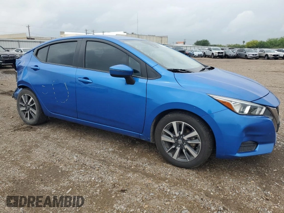 2020 Nissan Versa SV z VIN 3N1CN8EV7LL883512, wystawiony jako Copart lot #53802875 z przebiegiem 74 161 mil mil oraz Szkoda całkowita • Salvage title. Historia ofert i sprzedaży dostępna na DreamBid. Obrazek 4.