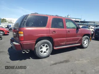 2003 GMC Yukon Denali z VIN 1GKEK63U93J307591, wystawiony jako Copart lot #55341075 z przebiegiem 201 493 mil mil oraz Szkoda całkowita • Salvage title. Historia ofert i sprzedaży dostępna na DreamBid. Obrazek 3.