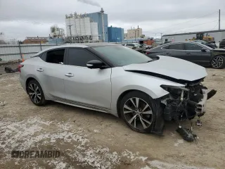 2016 Nissan Maxima SL with VIN 1N4AA6AP1GC381114, listed as a Copart auction lot 41390465 with 91,362 mi miles and Salvage Title. Bid and sale history available at DreamBid. Image 4.
