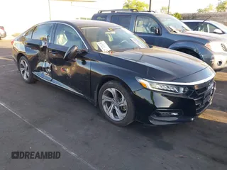2018 Honda Accord EX z VIN 1HGCV1F48JA010108, wystawiony jako IAAI lot #42316893 z przebiegiem 83 918 mil mil oraz . Historia ofert i sprzedaży dostępna na DreamBid. Obrazek 1.