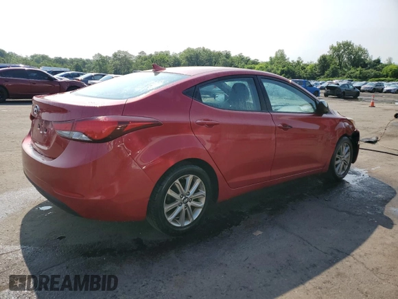 2014 Hyundai Elantra SE z VIN KMHDH4AEXEU049682, wystawiony jako Copart lot #60430585 z przebiegiem 154 815 mil mil oraz Szkoda całkowita • Salvage title. Historia ofert i sprzedaży dostępna na DreamBid. Obrazek 3.