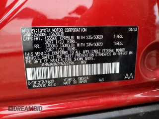 2023 Subaru Solterra Touring с VIN JTMABABA7PA022396, выставлен на аукционе Copart как лот 52897744 с пробегом 2 791 миль миль и Списание • Salvage title. История ставок и продаж доступна на DreamBid. Изображение 15.