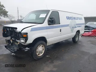 2008 Ford Econoline Cargo Commercial with VIN 1FTNS24L38DA02653, listed as a IAAI auction lot 41118303 with 185,433 mi miles and . Bid and sale history available at DreamBid. Image 17.