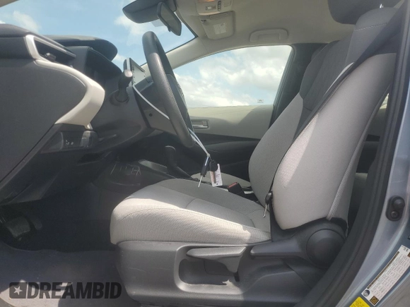 2020 Toyota Corolla LE with VIN JTDEPRAEXLJ059829, listed as a Copart auction lot 53912185 with 50,790 mi miles and Salvage Title. Bid and sale history available at DreamBid. Image 7.