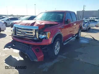 2010 Ford F-150 XL with VIN 1FTFW1EV9AKE30702, listed as a IAAI auction lot 41761578 with 177,281 mi miles. Bid and sale history available at carsss.com. Image 2.