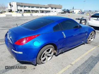 2007 Nissan 350Z Touring with VIN JN1BZ34E67M550105, listed as a IAAI auction lot 41829744 with 97,807 mi miles. Bid and sale history available at carsss.com. Image 4.