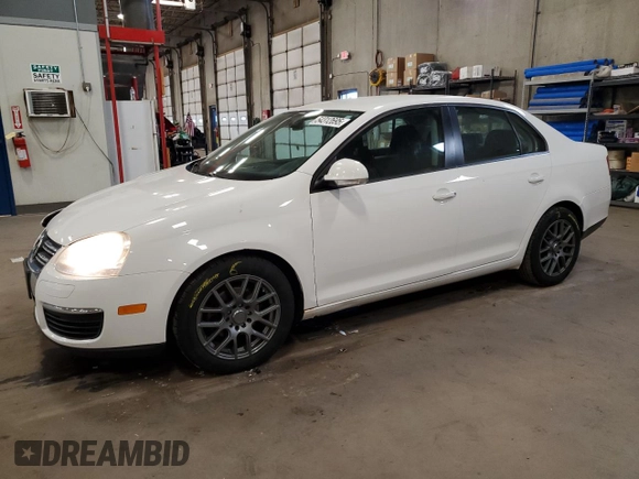 2010 Volkswagen Jetta S with VIN 3VWJZ7AJ5AM004163, listed as a Copart auction lot 54312695 with 148,160 mi miles and Salvage title. Bid and sale history available at DreamBid. Image 1.