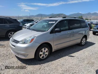 2005 Toyota Sienna CE с VIN 5TDZA23C65S343633, выставлен на аукционе Copart как лот 60570665 с пробегом 149 896 миль миль и Чистый • Clean title. История ставок и продаж доступна на DreamBid. Изображение 1.