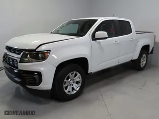 2021 Chevrolet Colorado 2WD LT with VIN 1GCGSCEN3M1224443, listed as a Copart auction lot 47441755 with 61,779 mi miles and Clean Title. Bid and sale history available at carsss.com. Image 2.