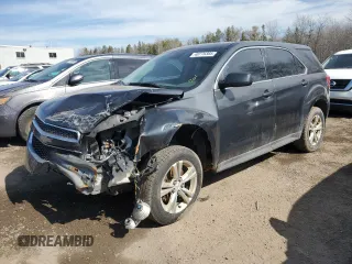2013 Chevrolet Equinox LS with VIN 2GNALBEK8D1136797, listed as a Copart auction lot 48776385 with 282,428 mi miles and Salvage Title. Bid and sale history available at carsss.com. Image 1.