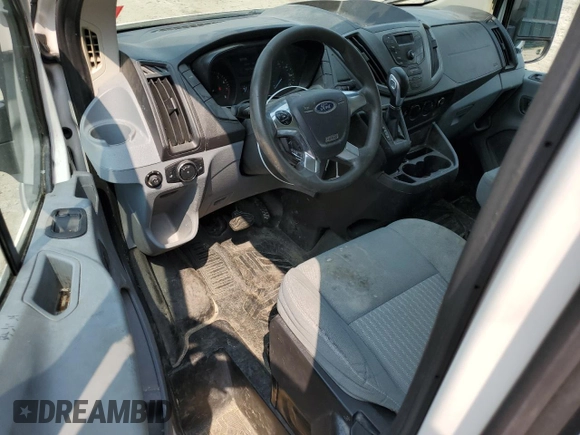 2015 Ford Transit Cargo with VIN 1FTNR1ZM2FKA76906, listed as a Copart auction lot 67441514 with 264,616 mi miles and Salvage Title. Bid and sale history available at DreamBid. Image 8.