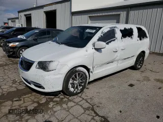 2014 Chrysler Town & Country S with VIN 2C4RC1HG6ER464347, listed as a Copart auction lot 45299395 with 126,297 mi miles and Salvage Title. Bid and sale history available at carsss.com. Image 1.
