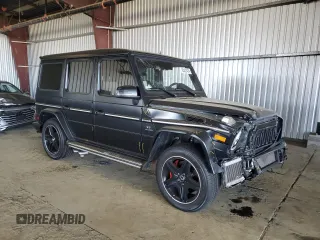 2016 Mercedes-Benz G-Class AMG G 63 with VIN WDCYC7DF2GX247520, listed as a Copart auction lot 83422424 with 61,417 mi miles and Salvage Title. Bid and sale history available at carsss.com. Image 4.
