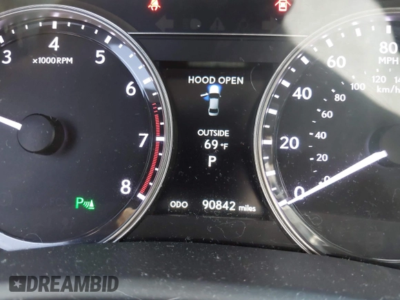 2013 Lexus GS with VIN JTHCE1BL3D5003977, listed as a IAAI auction lot 41620845 with 90,842 mi miles and . Bid and sale history available at carsss.com. Image 7.