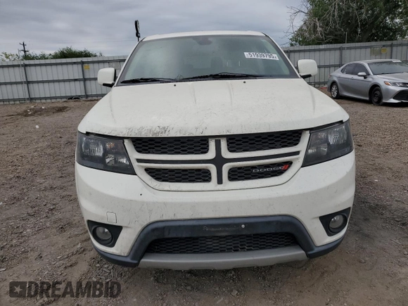 2019 Dodge Journey GT with VIN 3C4PDCEG8KT680908, listed as a Copart auction lot 51939795 with 49,144 mi miles and Salvage title. Bid and sale history available at DreamBid. Image 5.