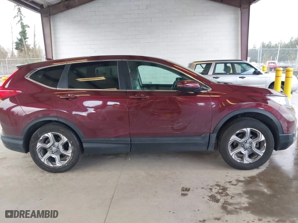 2017 Honda CR-V EX-L with VIN 2HKRW2H84HH672198, listed as a IAAI auction lot 41950307 with 94,768 mi miles. Bid and sale history available at carsss.com. Image 13.