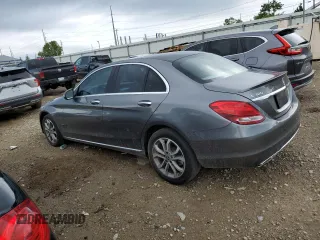2018 Mercedes-Benz C 300 z VIN WDDWF4KB7JR350226, wystawiony jako Copart lot #61733245 z przebiegiem 74 870 mil mil oraz Szkoda całkowita • Salvage title. Historia ofert i sprzedaży dostępna na DreamBid. Obrazek 2.