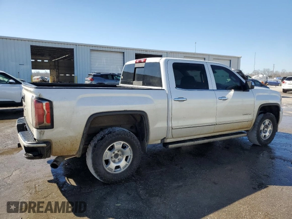 2017 GMC Sierra 1500 Denali with VIN 3GTU2PEJ3HG128374, listed as a Copart auction lot 47121155 with 214,373 mi miles and Salvage Title. Bid and sale history available at DreamBid. Image 3.