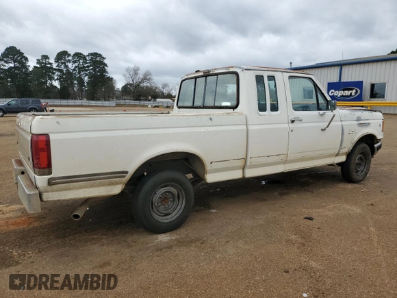 1989 Ford F-150 with VIN 1FTEX15N3KKA10833, listed as a Copart auction lot 47293175 with 58,677 mi miles and Salvage Title. Bid and sale history available at carsss.com. Image 3.