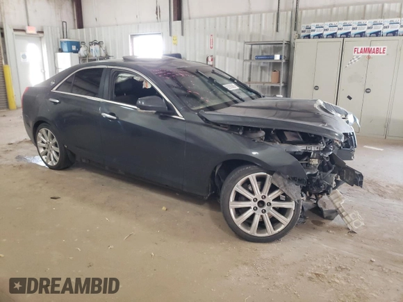 2014 Cadillac ATS Luxury RWD with VIN 1G6AB5RX3E0156135, listed as a Copart auction lot 49299385 with 149,110 mi miles and Salvage title. Bid and sale history available at DreamBid. Image 4.