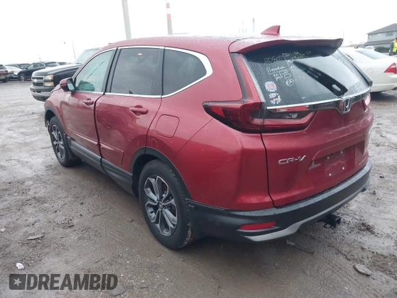 2022 Honda CR-V EX z VIN 5J6RW2H54NA007806, wystawiony jako IAAI lot #40875584 z przebiegiem 26 967 mil mil oraz . Historia ofert i sprzedaży dostępna na DreamBid. Obrazek 3.