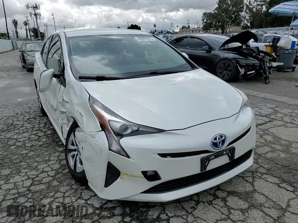 2016 Toyota Prius Four with VIN JTDKARFUXG3527248, listed as a Copart auction lot 48597015 with 100,386 mi miles and Salvage Title. Bid and sale history available at carsss.com. Image 11.