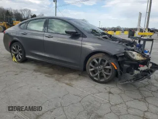 2015 Chrysler 200 S with VIN 1C3CCCDG9FN665153, listed as a Copart auction lot 50891885 with Not Provided miles and Salvage Title. Bid and sale history available at carsss.com. Image 4.