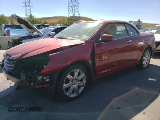 2010 Chrysler Sebring Limited z VIN 1C3BC6EV3AN109102, wystawiony jako Copart lot #73550404 z przebiegiem 80 677 mil mil oraz Szkoda całkowita • Salvage title. Historia ofert i sprzedaży dostępna na DreamBid. Obrazek 1.