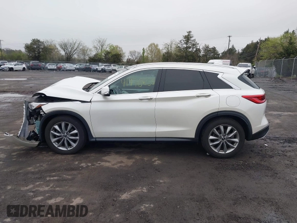 2019 Infiniti QX50 Essential with VIN 3PCAJ5M32KF136279, listed as a IAAI auction lot 41976850 with 61,606 mi miles and . Bid and sale history available at DreamBid. Image 15.