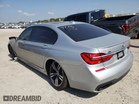 2018 BMW 7 Series ALPINA B7 xDrive with VIN WBA7F2C55JG424778, listed as a Copart auction lot 51310943 with 44,295 mi miles. Bid and sale history available at carsss.com. Image 2.