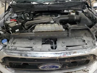 2021 Ford F-150 XL with VIN 1FTFW1E8XMFA35161, listed as a Copart auction lot 41602005 with 54,519 mi miles and Salvage Title. Bid and sale history available at carsss.com. Image 11.